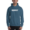 RESPECT WHITE HOODIE - HUSTLSHOP