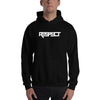 RESPECT WHITE HOODIE - HUSTLSHOP