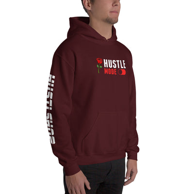 HUSTLE MODE ON WITH SLEEVE HOODIE