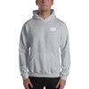 LOGO HOODIE (WHITE) - HUSTLSHOP