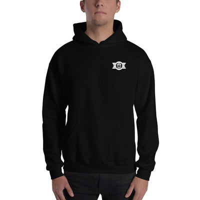 LOGO HOODIE (WHITE) - HUSTLSHOP